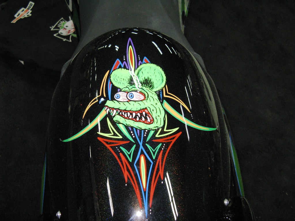 Rat Fink Tank Art blondy Flickr