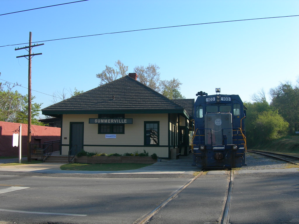 Summerville Depot Summerville, Erected in 1918. Li… Flickr