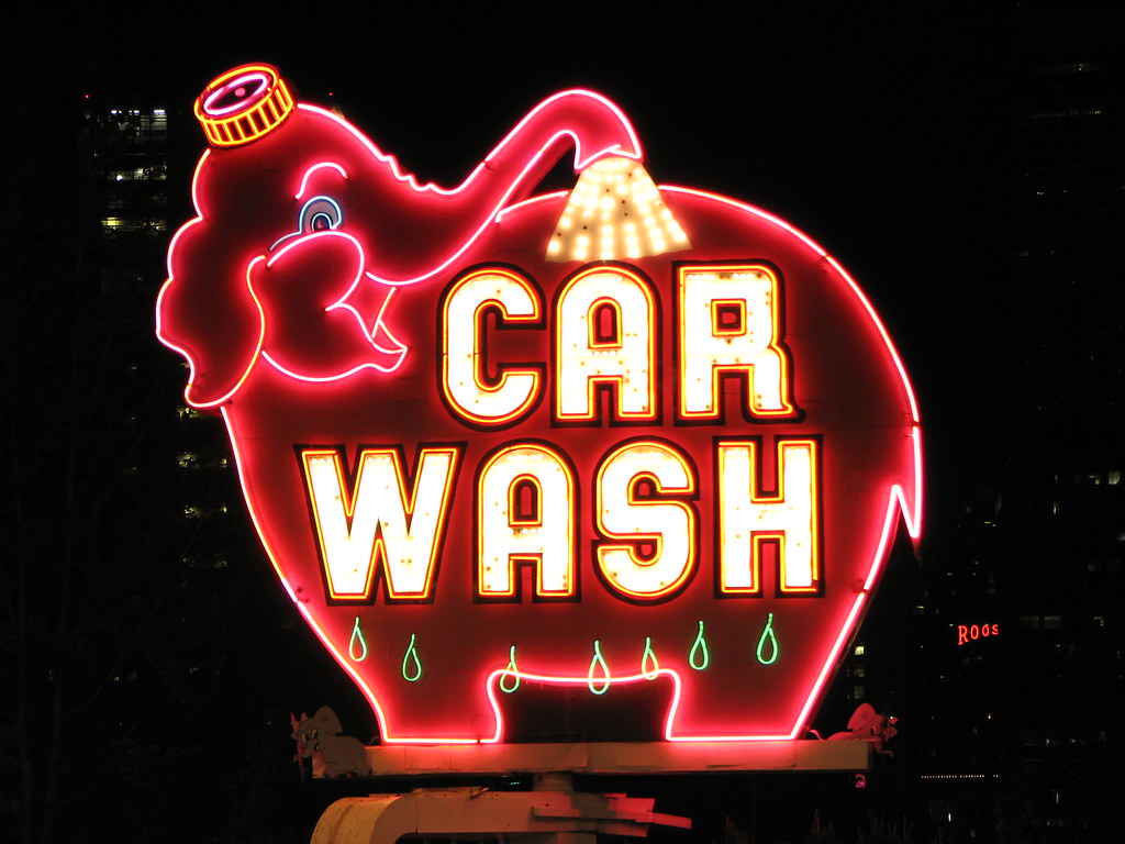 Pink Elephant Car Wash a photo on Flickriver