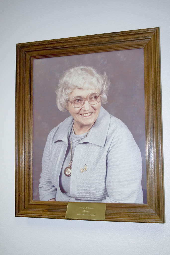 Bird City Library Mary L. Gritten The library's namesake … Flickr