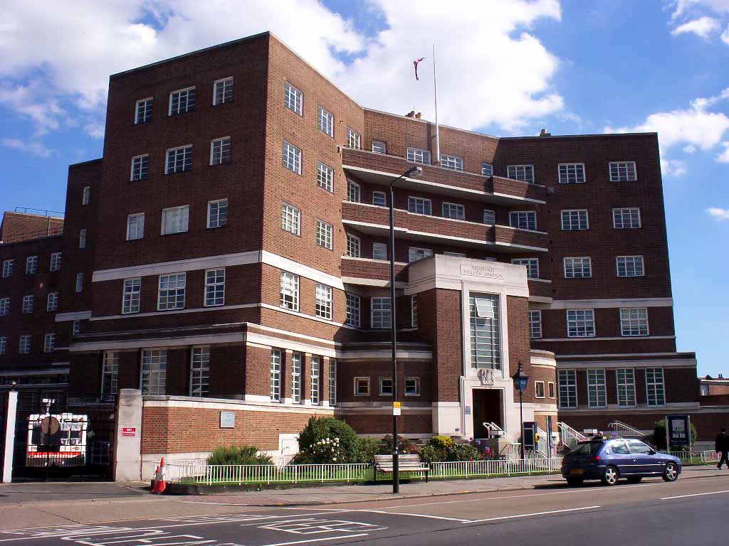 Tooting police station Amen Corner, London Road, Tooting. Flickr