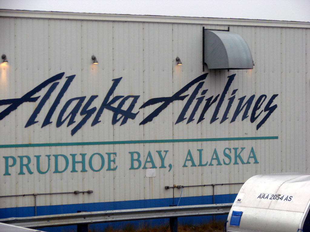 Deadhorse Airport at Prudhoe Bay, Alaska Had about 45 minu… Flickr