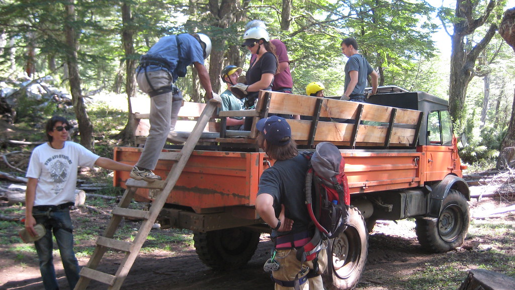 Truck The truck we took to get to the first zip line mmmpancakes