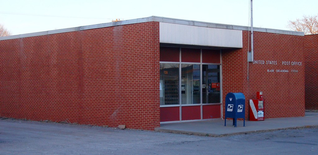 Post Office 73526 (Blair, Oklahoma) Blair is located in no… Flickr