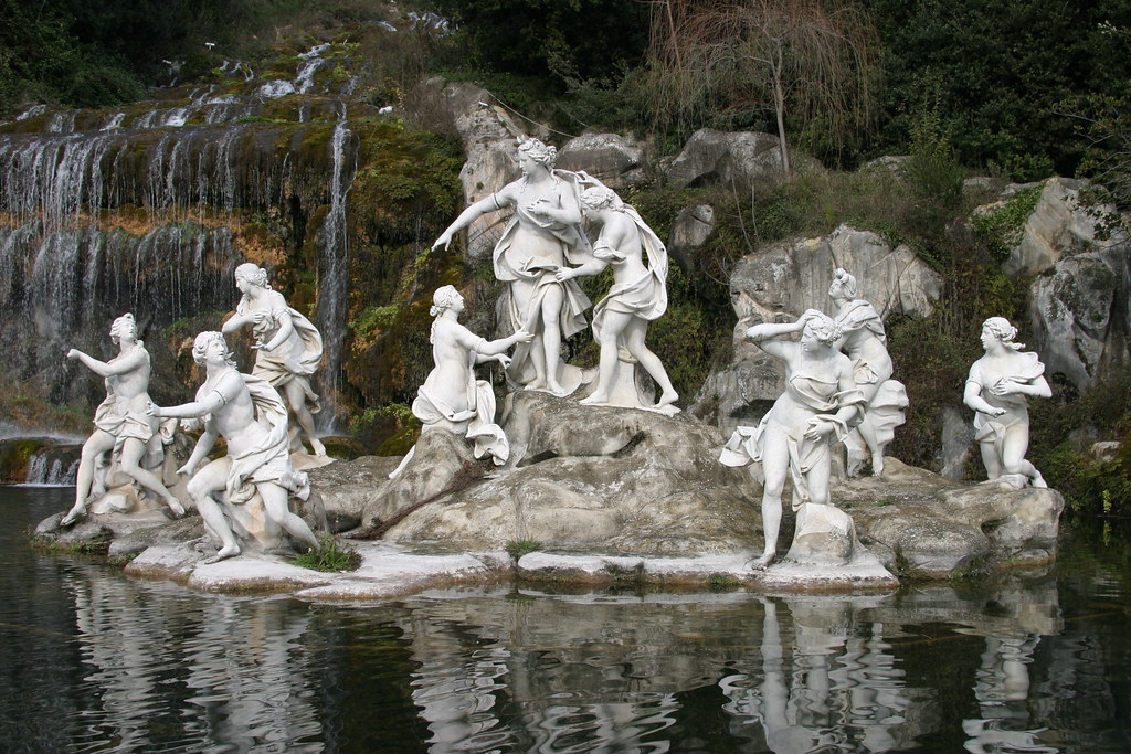 The Diana Statue Group Statue at the last waterfall. Flickr