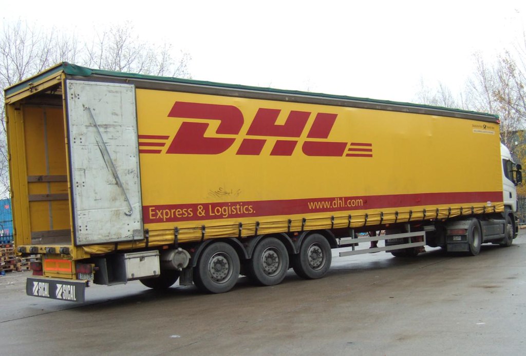 DHL TRUCK FROM SPAIN CARL SPENCER Flickr