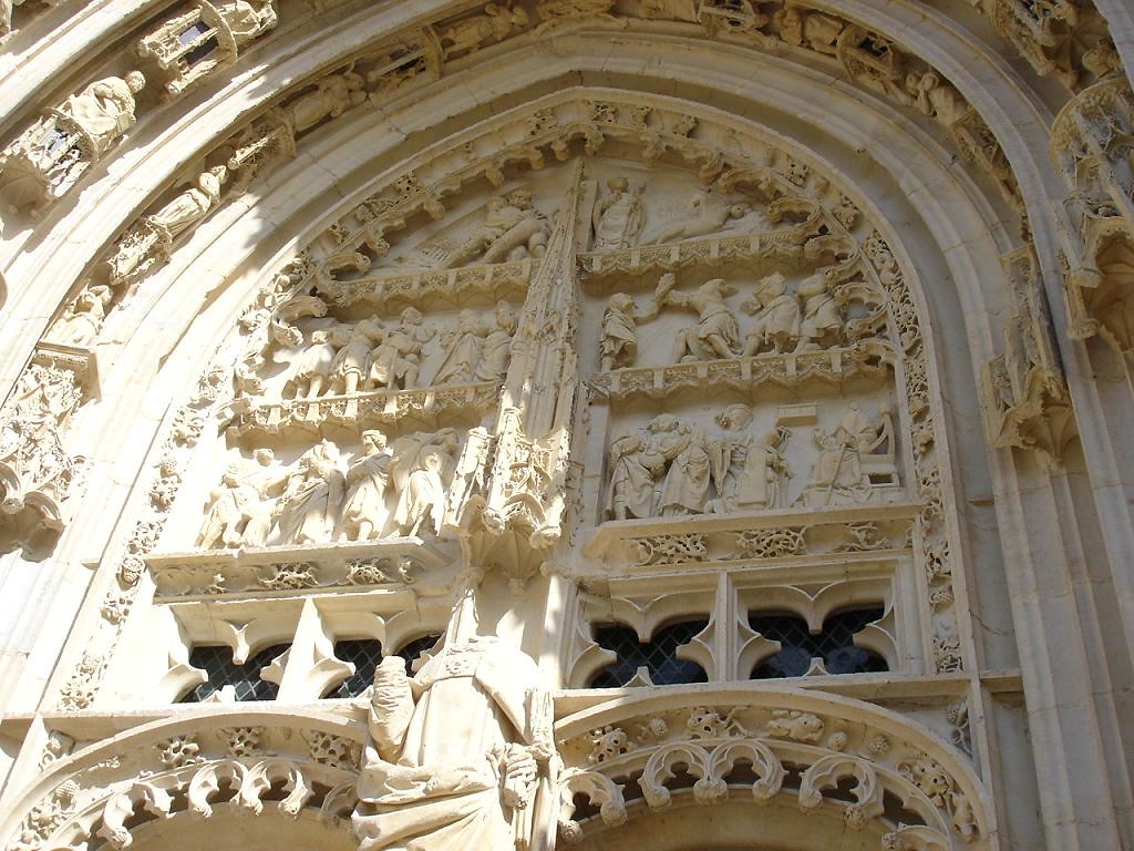 cathedrale de bourges portail st guillaume Le dernier po… Flickr