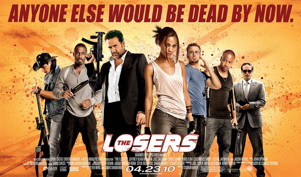 The Losers movie poster entire cast Check out movie and ga… Flickr