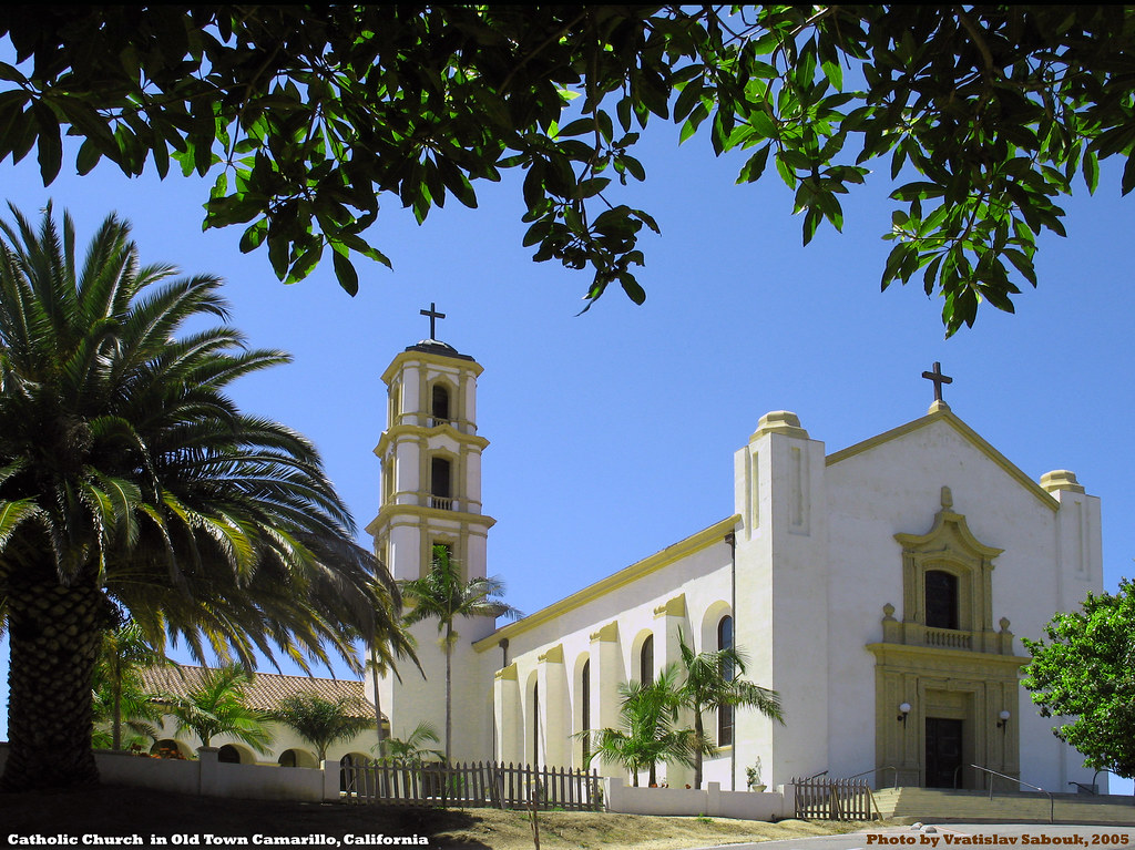 Catholic Church St.Mary Magdalen in Old Town Camarillo, Ca… Flickr