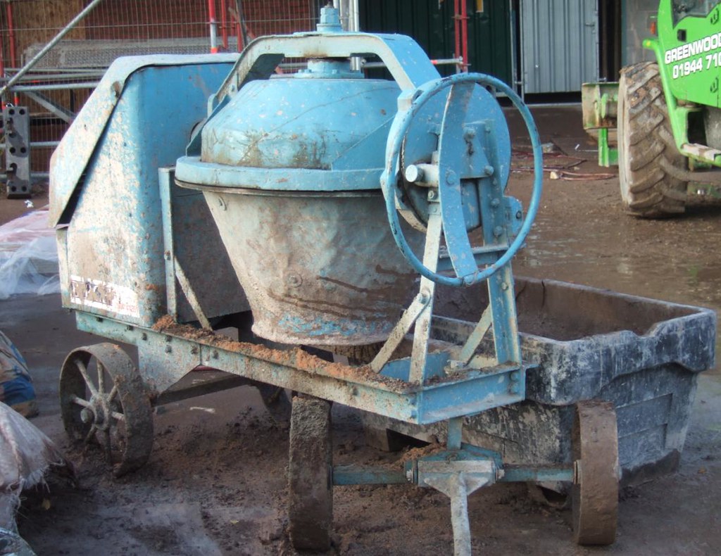 OLD CEMENT MIXER CARL SPENCER Flickr