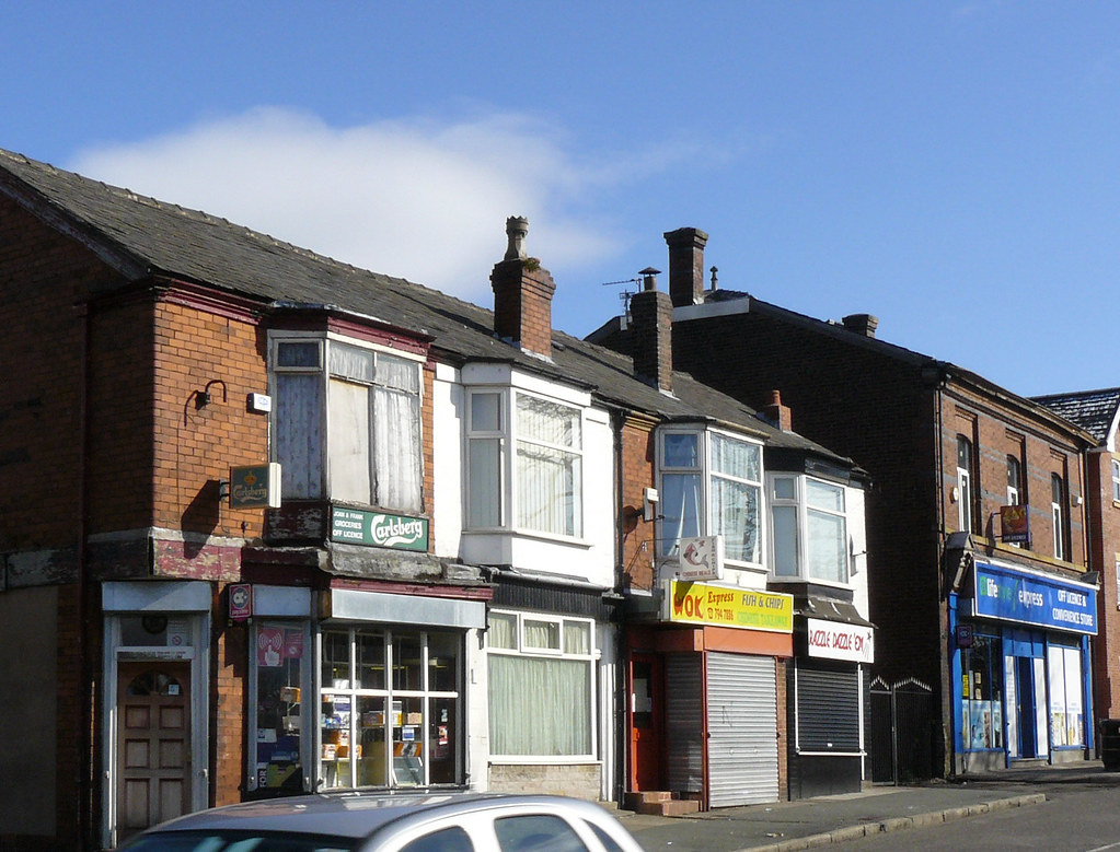Blue Shop 30a Worsley Road, Swinton Taken by my Dad Salford_66 Flickr