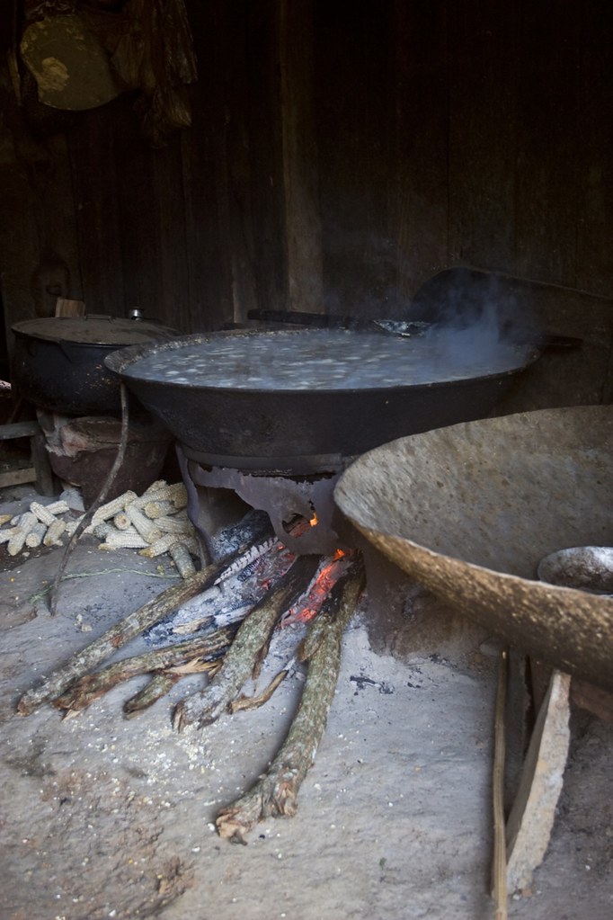 Cooking mash to feed the pigs Cooking mash to feed the pig… Flickr