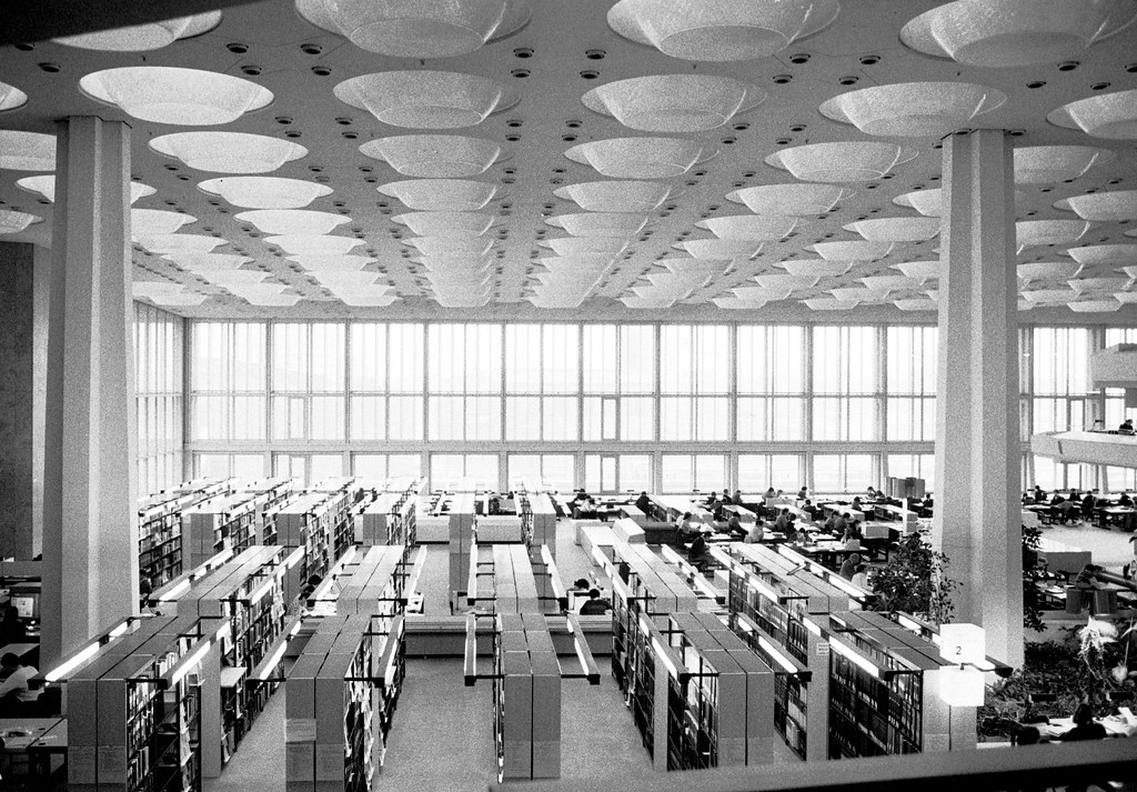 Berlin Berlin State Library ,196478, Hans Scharoun