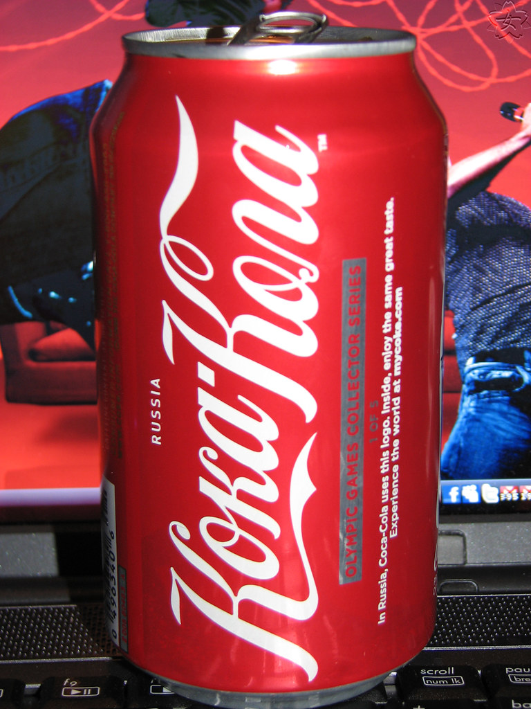 Кока Кола Russian CocaCola can sponsoring the 2008 Beijin… Flickr