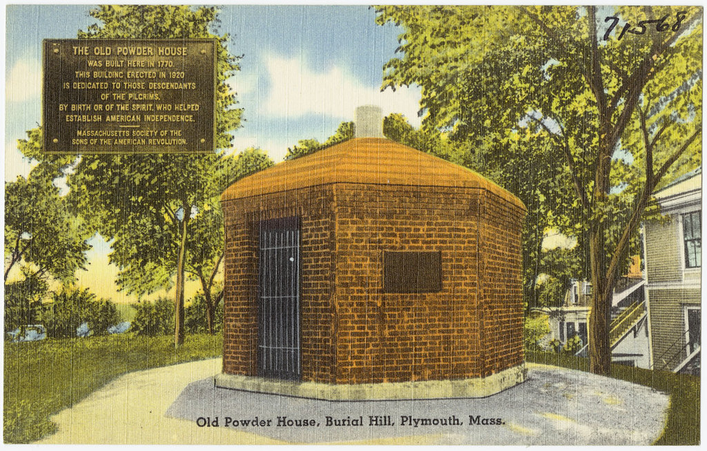 Old Powder House, Burial Hill, Plymouth, Mass. File name … Flickr