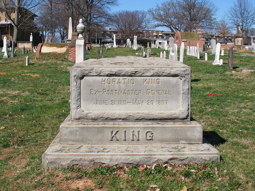 Horatio King in Congressional Cemetery Grave marker for Ho… Flickr