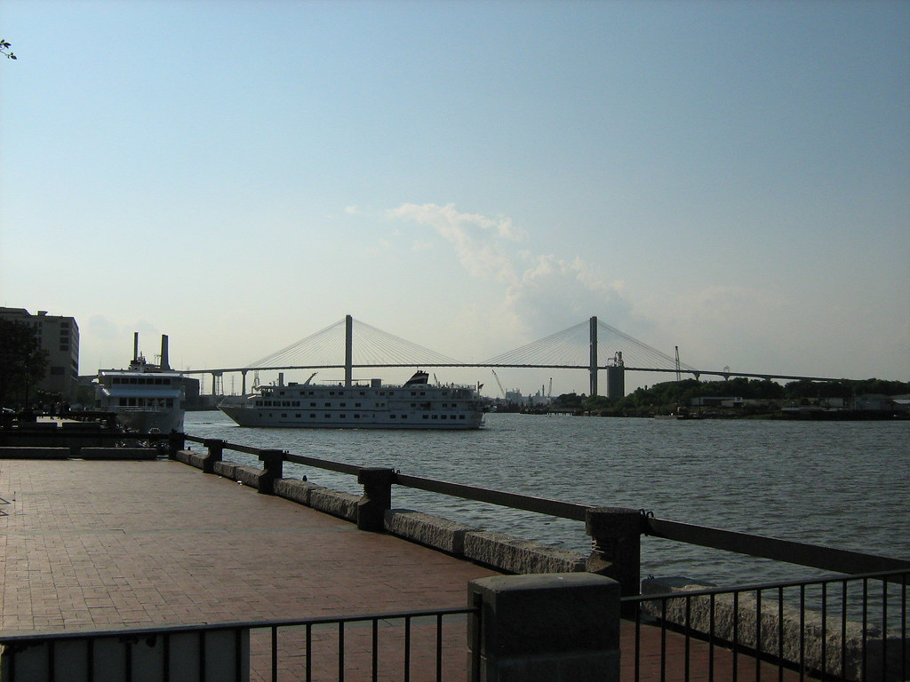 Savannah Bridge The bridge at Savannah septicbreath Flickr