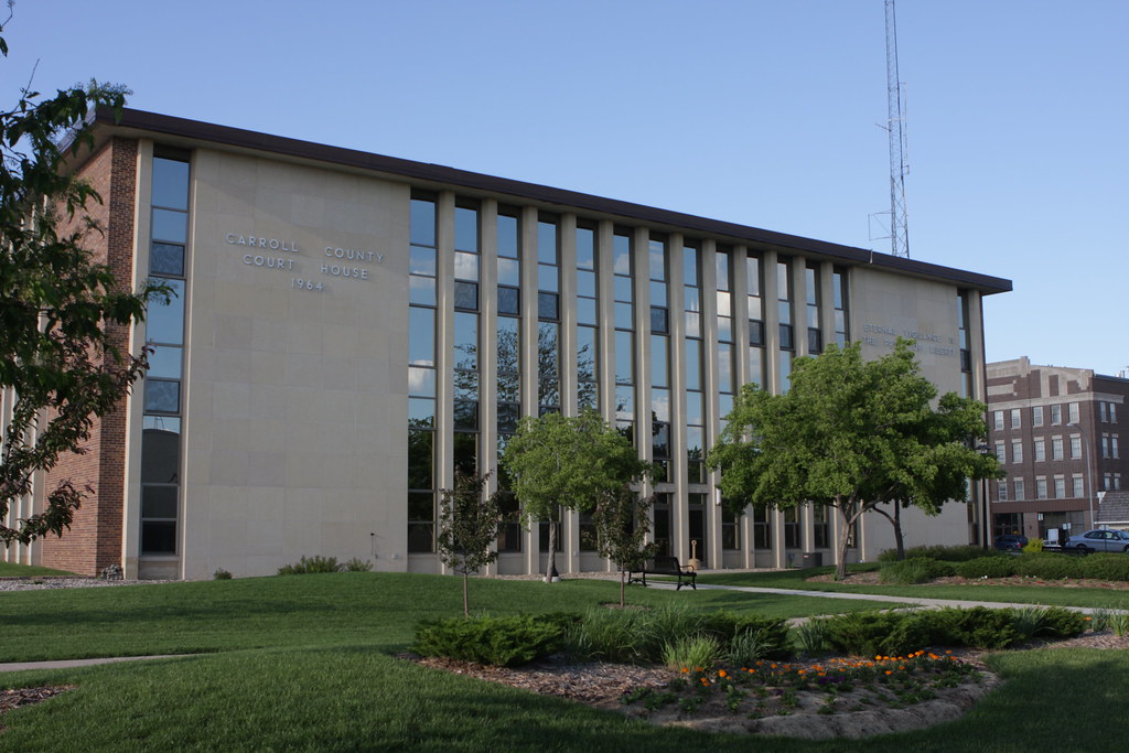 Carroll County, Iowa Courthouse Colin Flickr