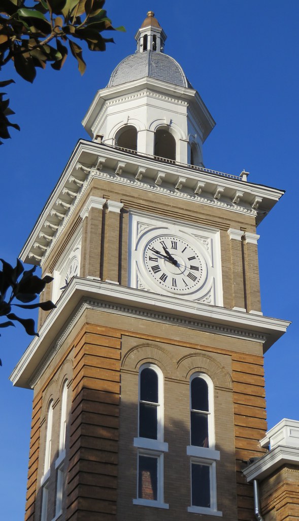 Bradley County Courthouse Clock Tower (Warren, Arkansas) Flickr