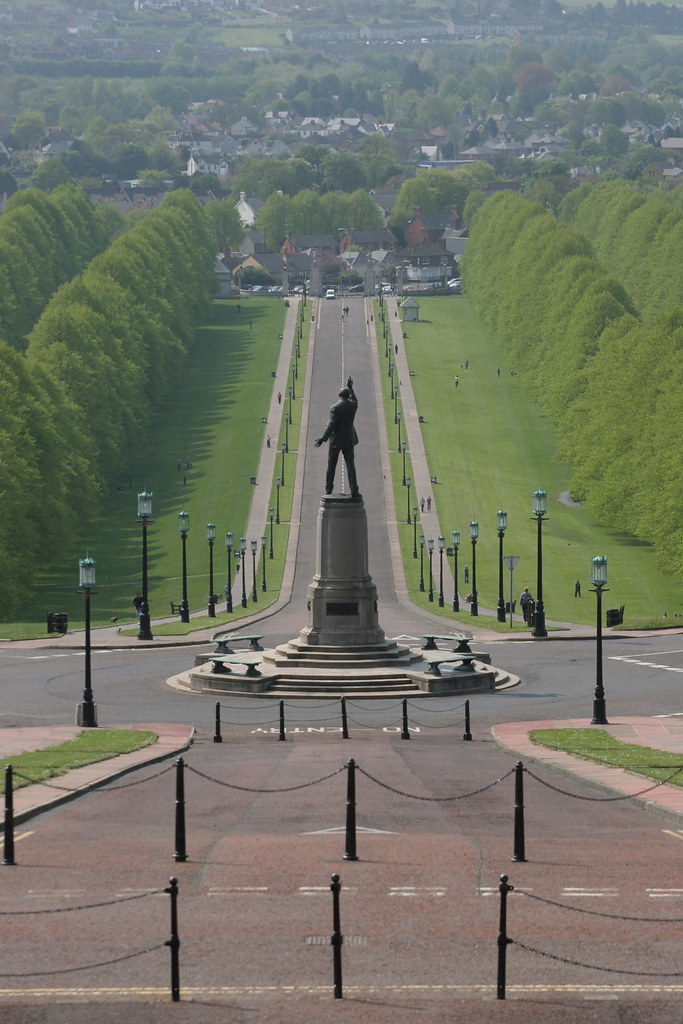 Statue at Stormont I can't remember who the statue was of,… Flickr