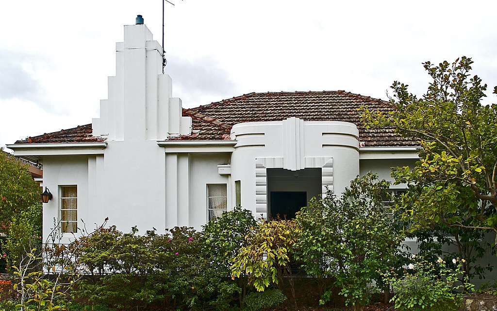 Art Deco House, Melbourne Sandra CohenRose and Colin Rose Flickr