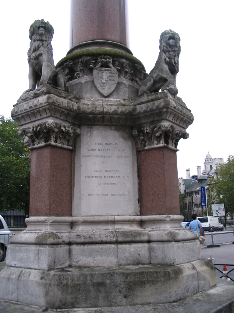 Base of memorial statue to Lord Raglan in London CC0 waive… Flickr