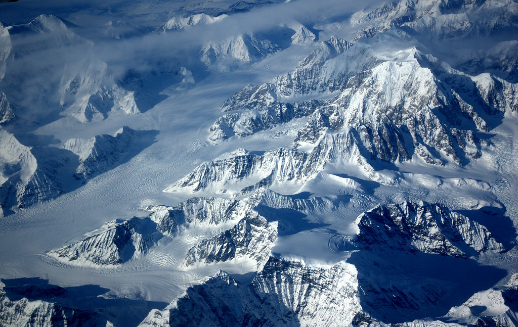 Denali National Park Mountain ranges and glaciers in Alask… Flickr