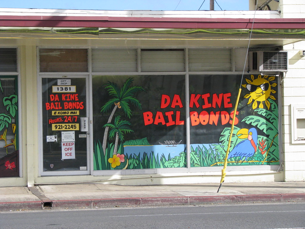 Da Kine Bail Bonds Downtown Honolulu, Hawaii. And no, Dog … Flickr