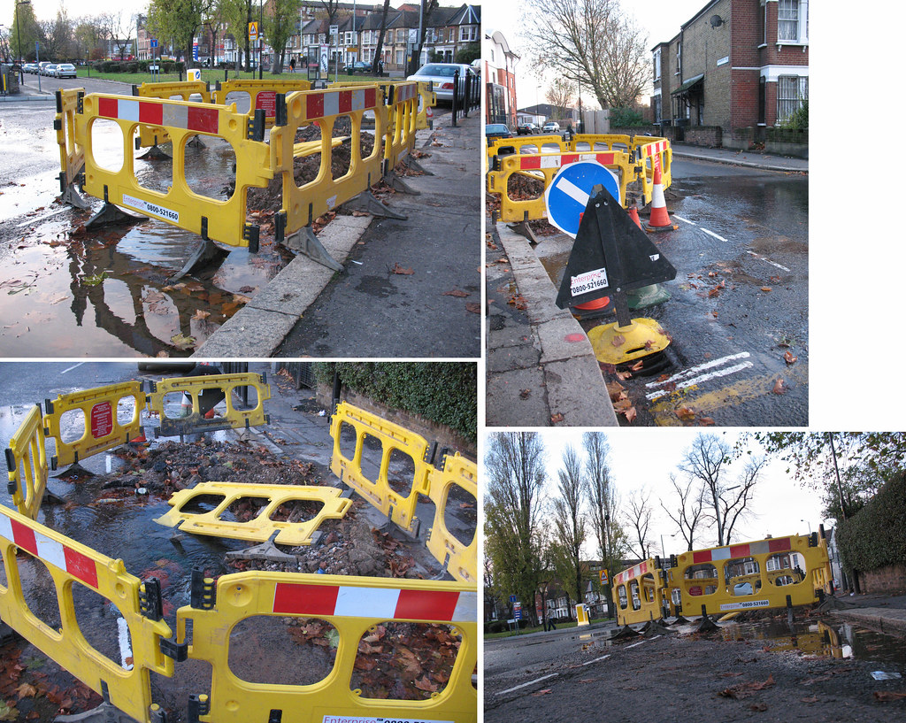 Water Leak Rangemoor Road N15 On 8 November 2007 Earlsme… Flickr
