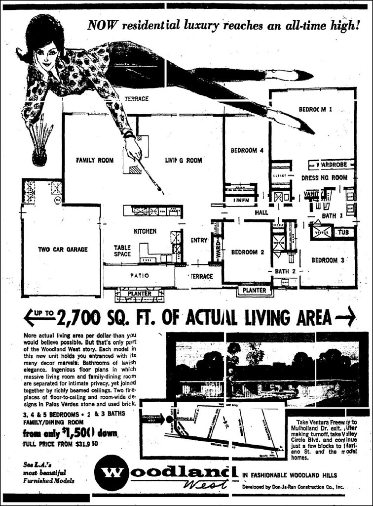Woodland West, Woodland Hills, CA, 1960. Glamourous Woodla… Flickr