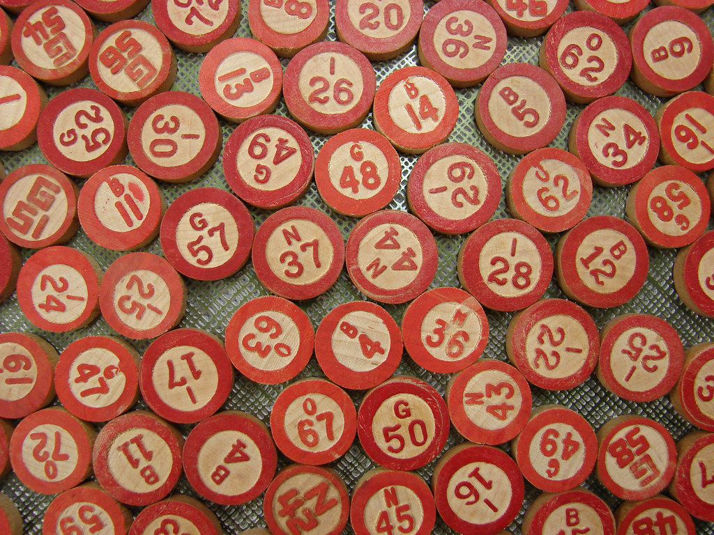 bingo Some old bingo numbers from my studio. Abbey Hendrickson Flickr