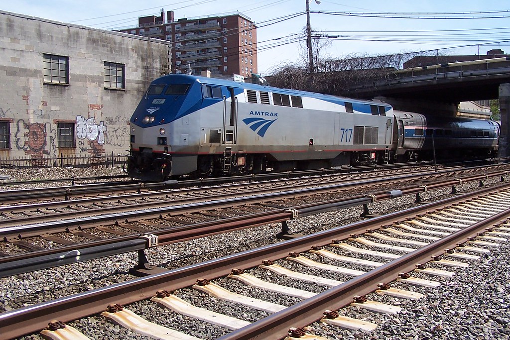 AMTRAK 717 NB Yonkers, NY Ludlow Av Kevin Katta Flickr