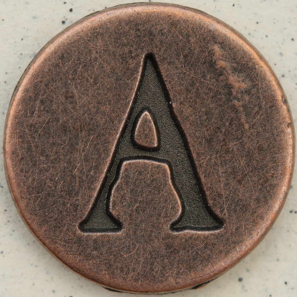 Copper Uppercase Letter A Leo Reynolds Flickr