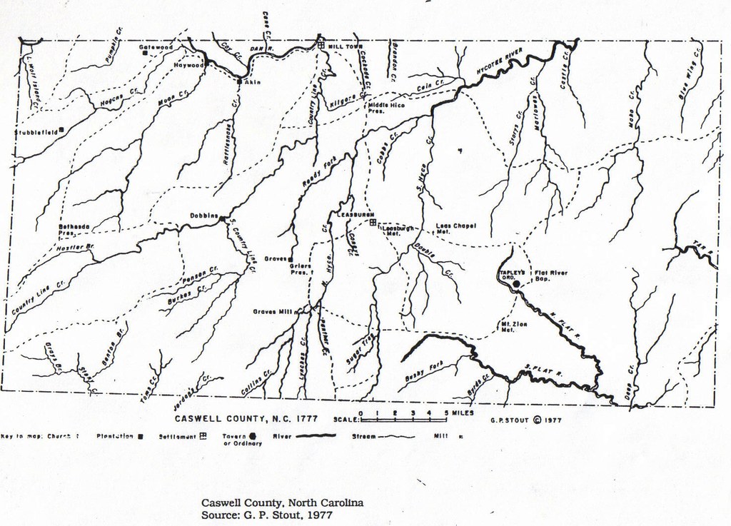 Caswell+County+NC+Map Caswell County Photograph Collection Flickr