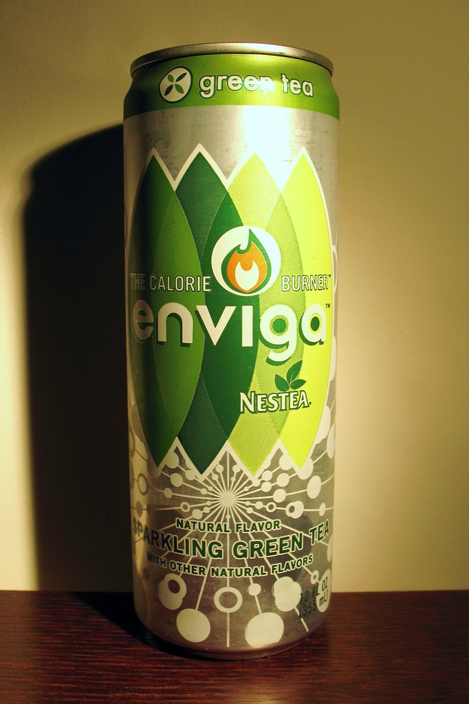 Enviga Green Tea Energy Drink This stuff is highly addicti… Flickr