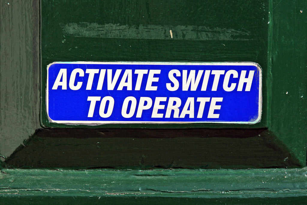 ACTIVATE SWITCH TO OPERATE North Walsham, Norfolk, England… Flickr