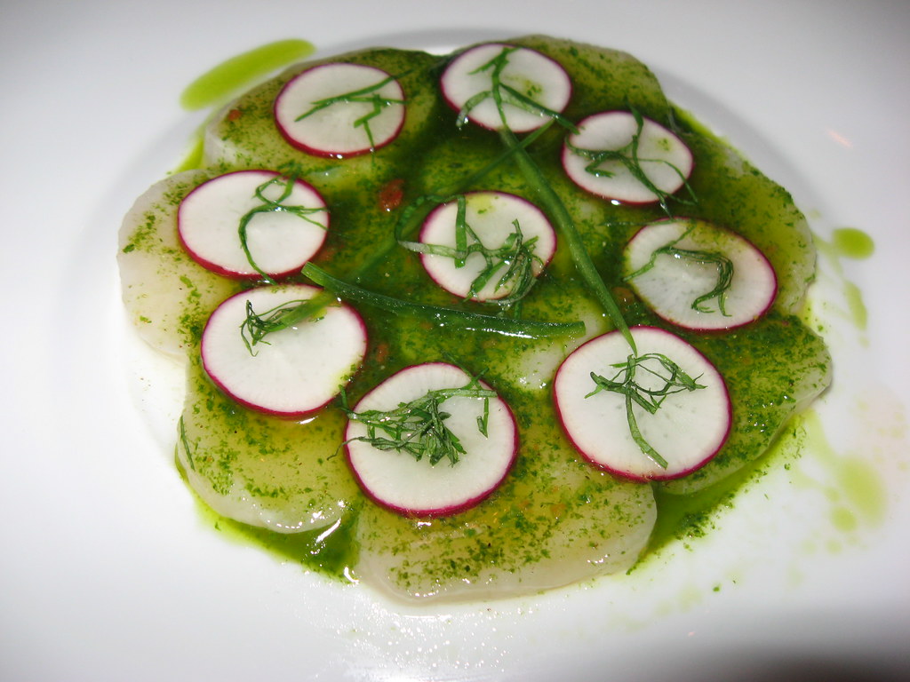 Le Bernardin Scallop (close up) Le Bernardin (Ultra rare … Flickr