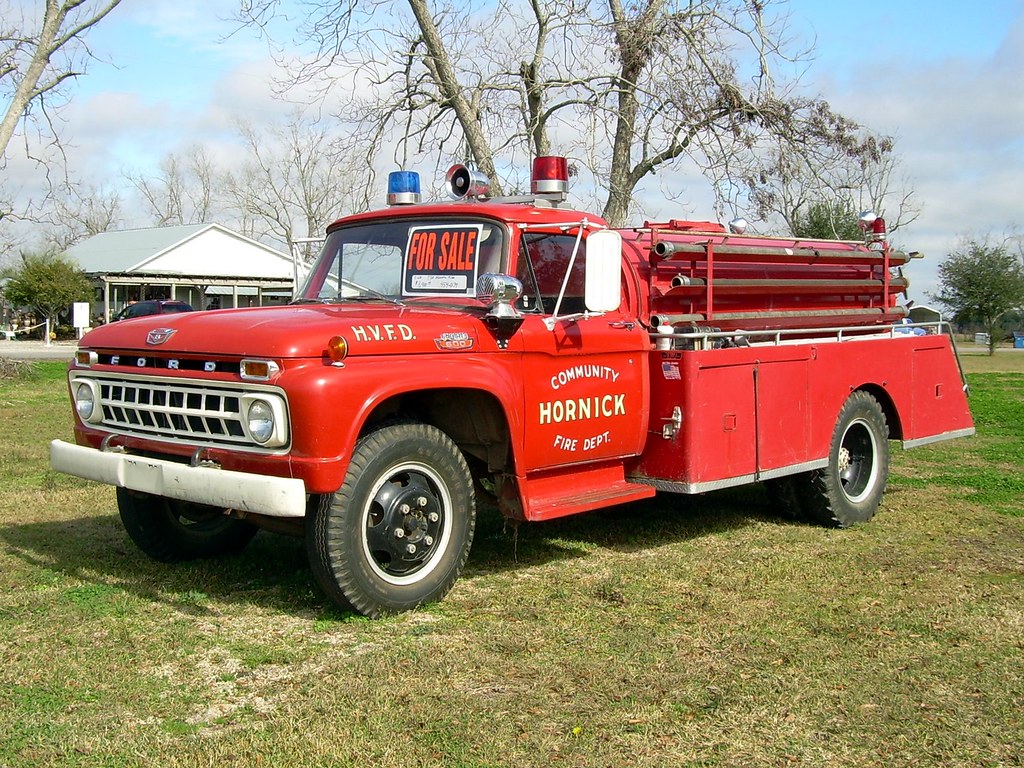 Hornick Iowa Fire Dept. This 1960's Ford tanker truck was … Flickr