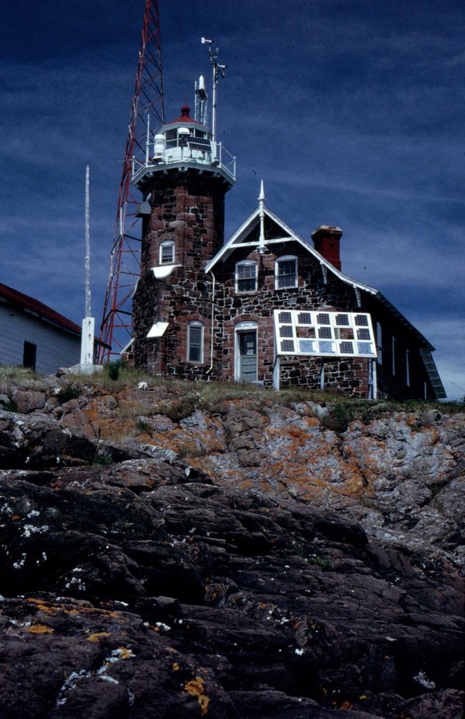Passage Island Lighthouse Carl TerHaar Flickr