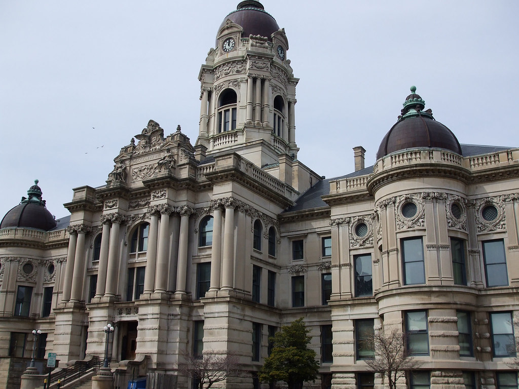 Old Courthouse, Evansville Indiana, Downtown (historic bui… Flickr
