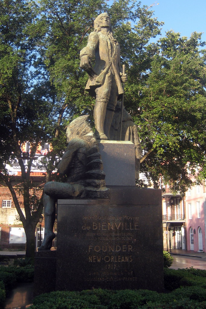 New Orleans French Quarter Bienville Monument The Bienv… Flickr