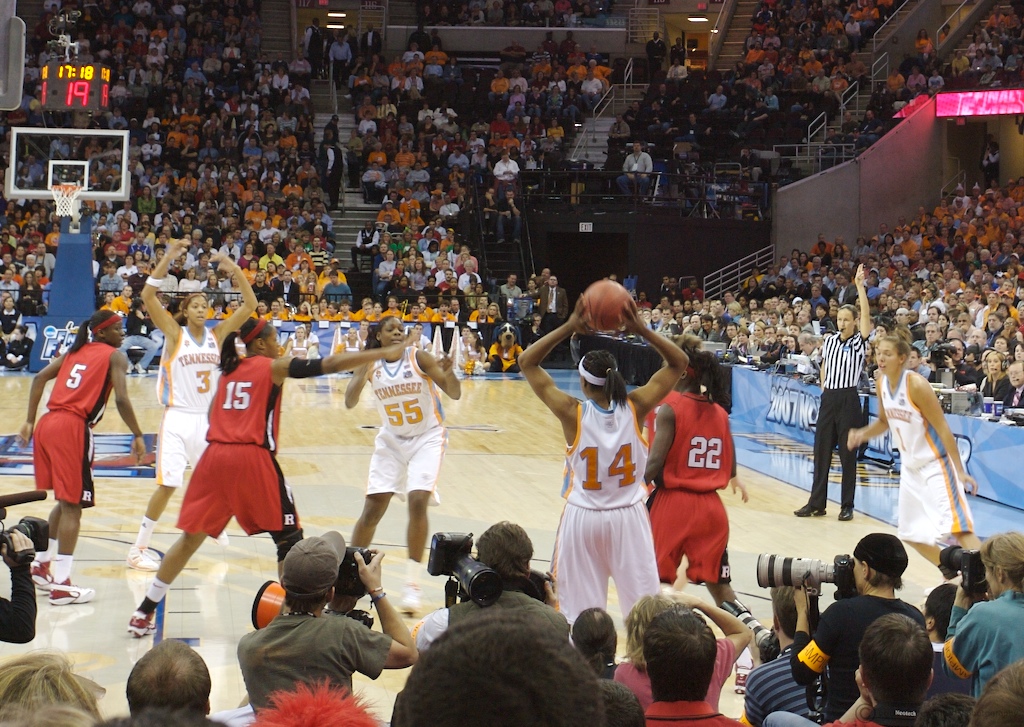 2007 NCAA Women's Basketball Championship Game Inbounding … Flickr
