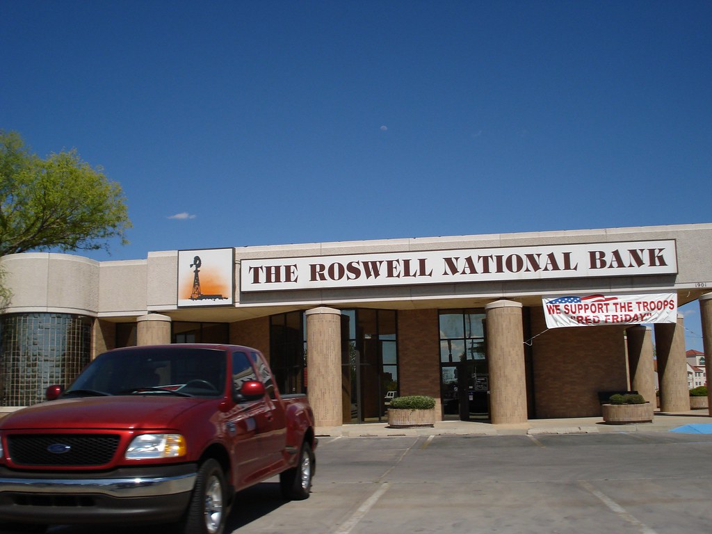 The Roswell National Bank where foreign investments are ki… Flickr