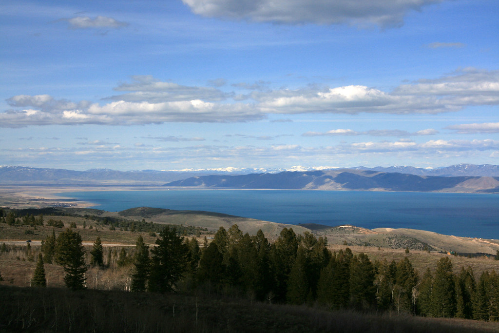 Bear Lake, from Bear Lake Overlook, near Bear Lake Summit, Wasatch