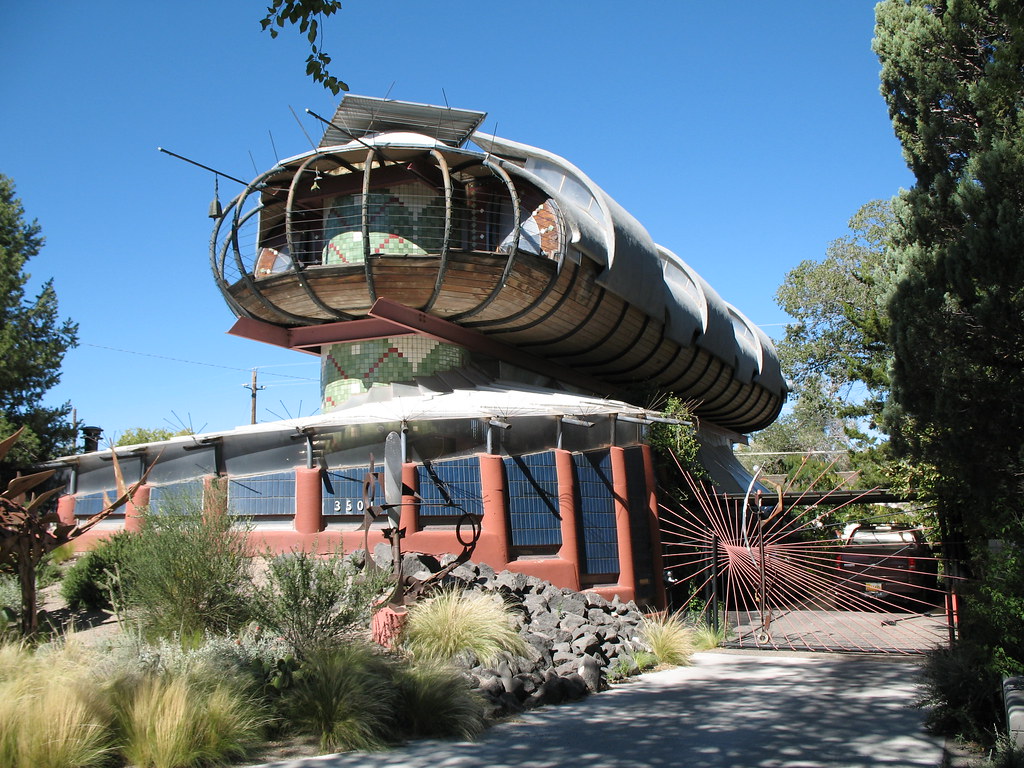 Unusual House, Albuquerque, NM, USA The Submarine, the Cig… Flickr