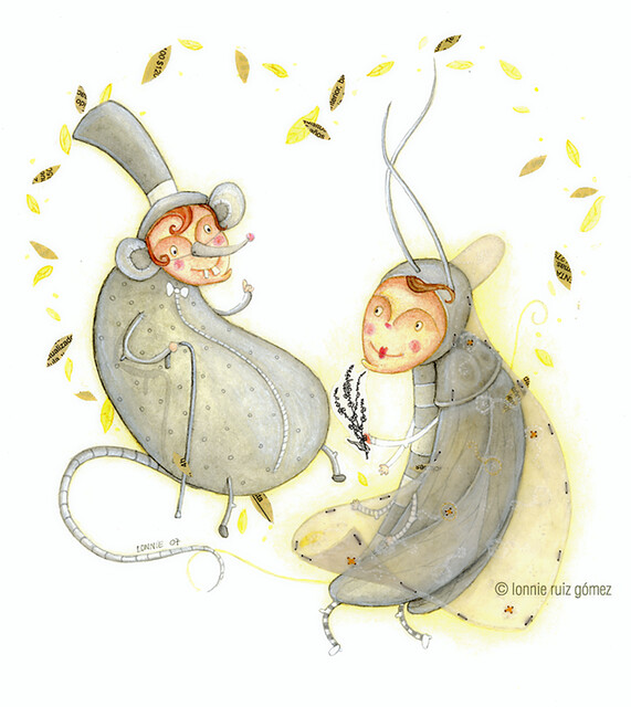 la cucarachita mandinga y el ratón perez Ilustración para … Flickr