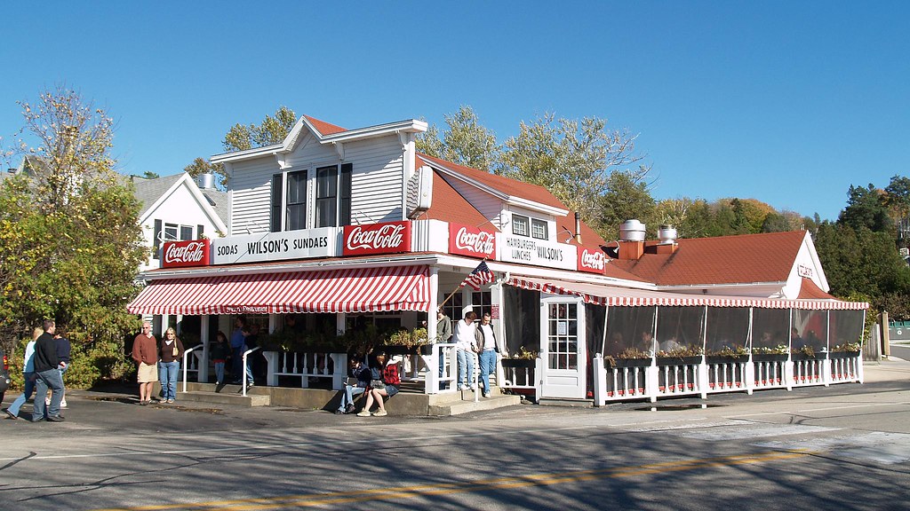 Wilson's Soda Shop Door County WI This famous soda shop … Flickr