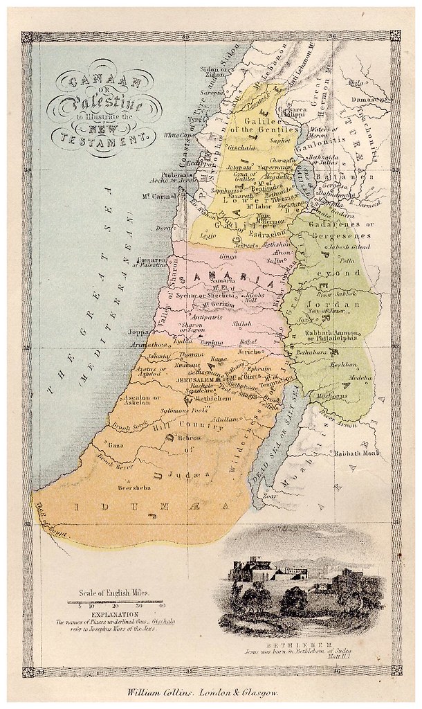 Canaan,Palestine,Galilee,Samaria,Judea and Jordon (Perea) … Flickr
