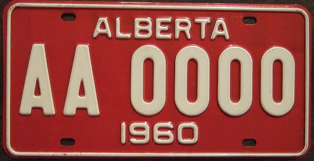 ALBERTA 1960 SAMPLE In 1960 Alberta sample plates added a … Flickr