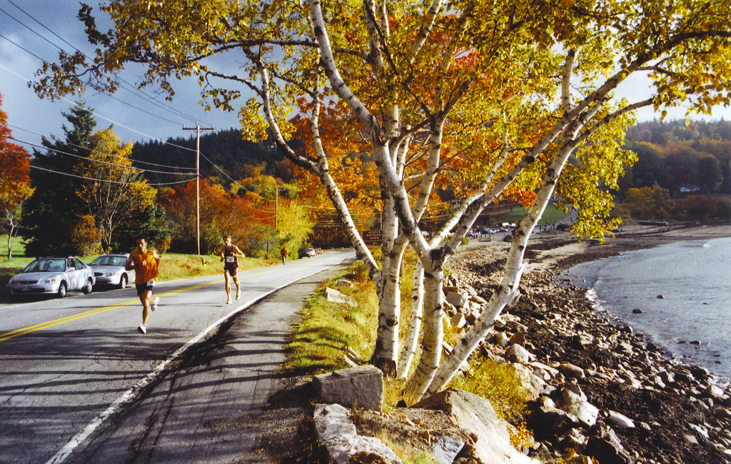 Mount Desert Island Marathon leaders of the first MDI Mara… Flickr